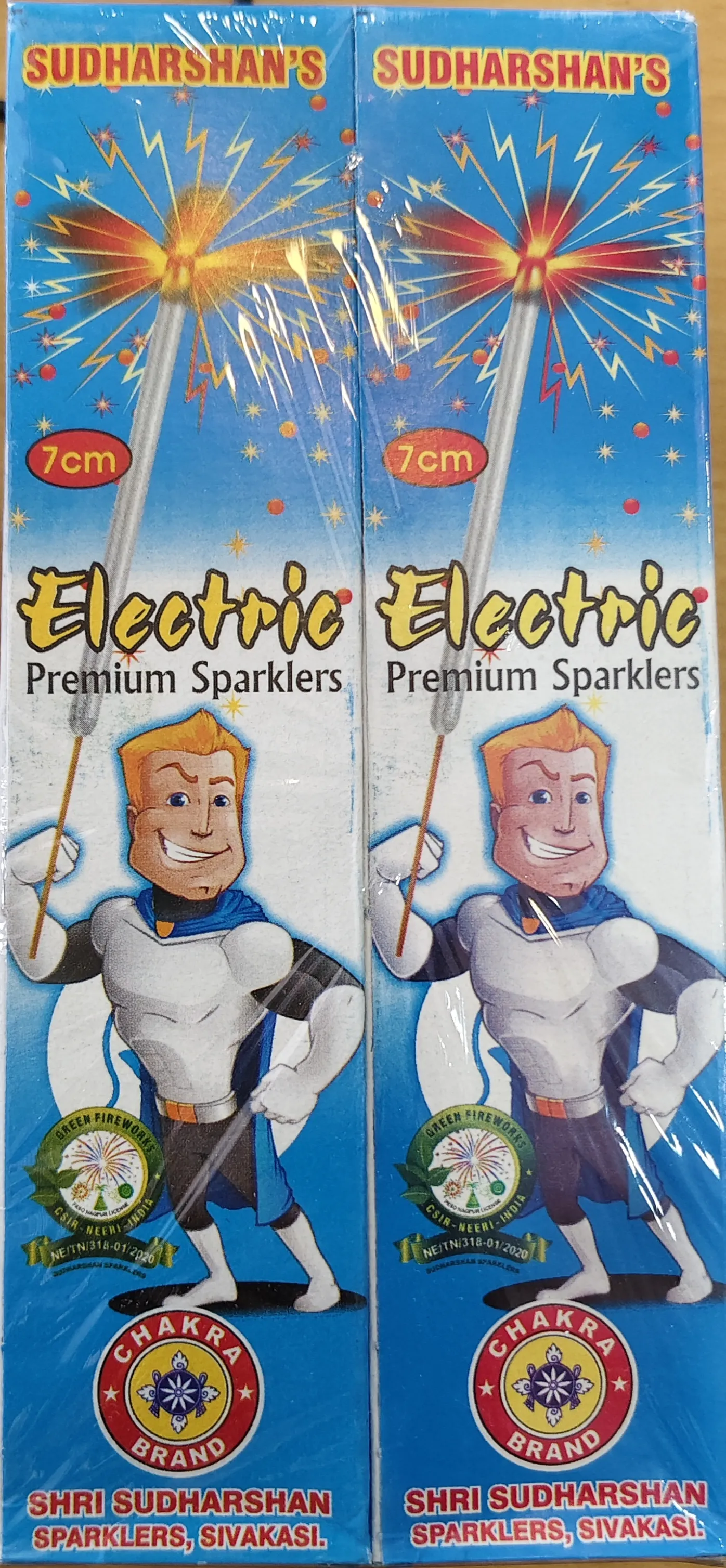 7CM ELECTRIC SPARKLERS